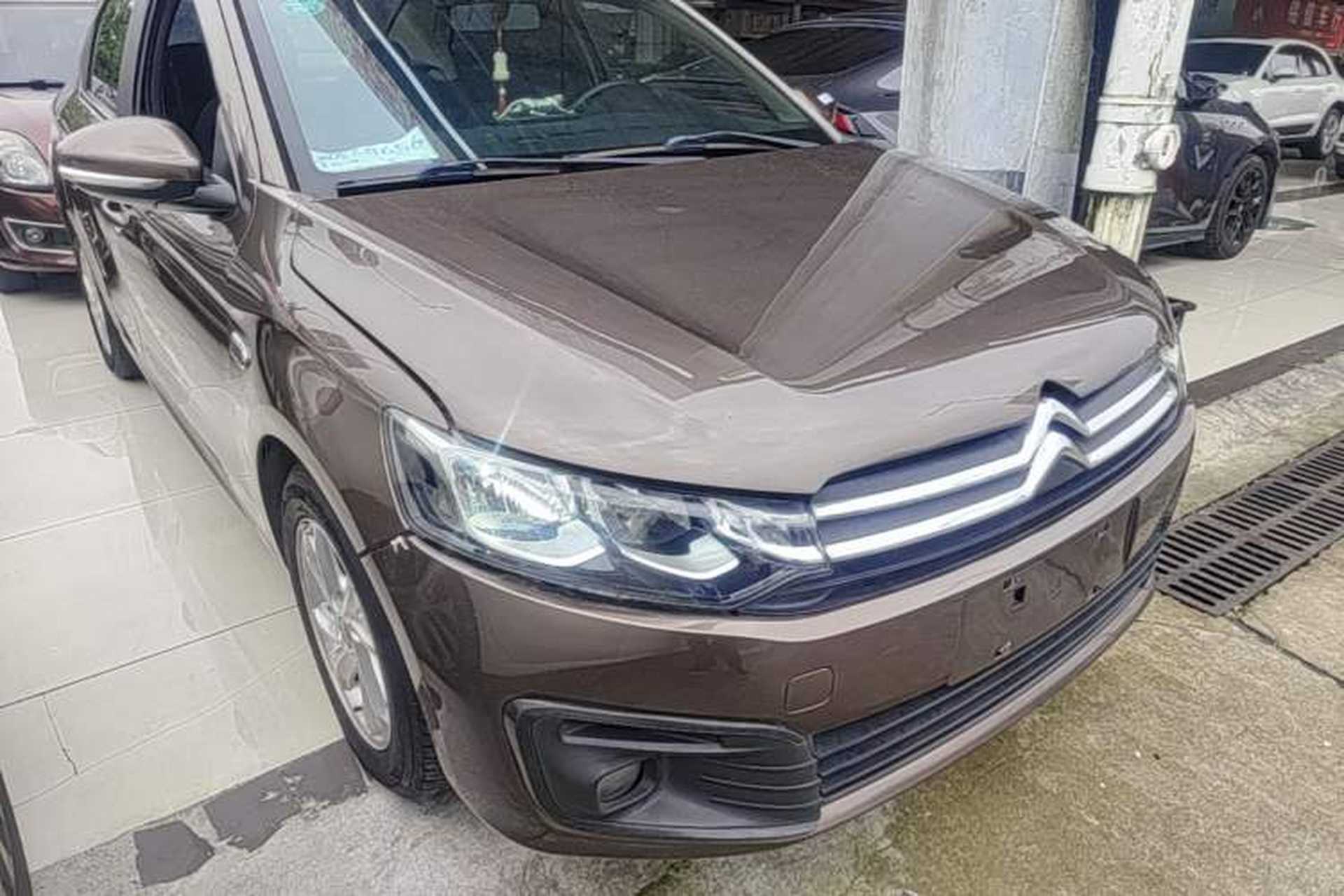 Used Citroen Elysee 2017 1.6L Automatic Fashion Model Front Right 45 Deg