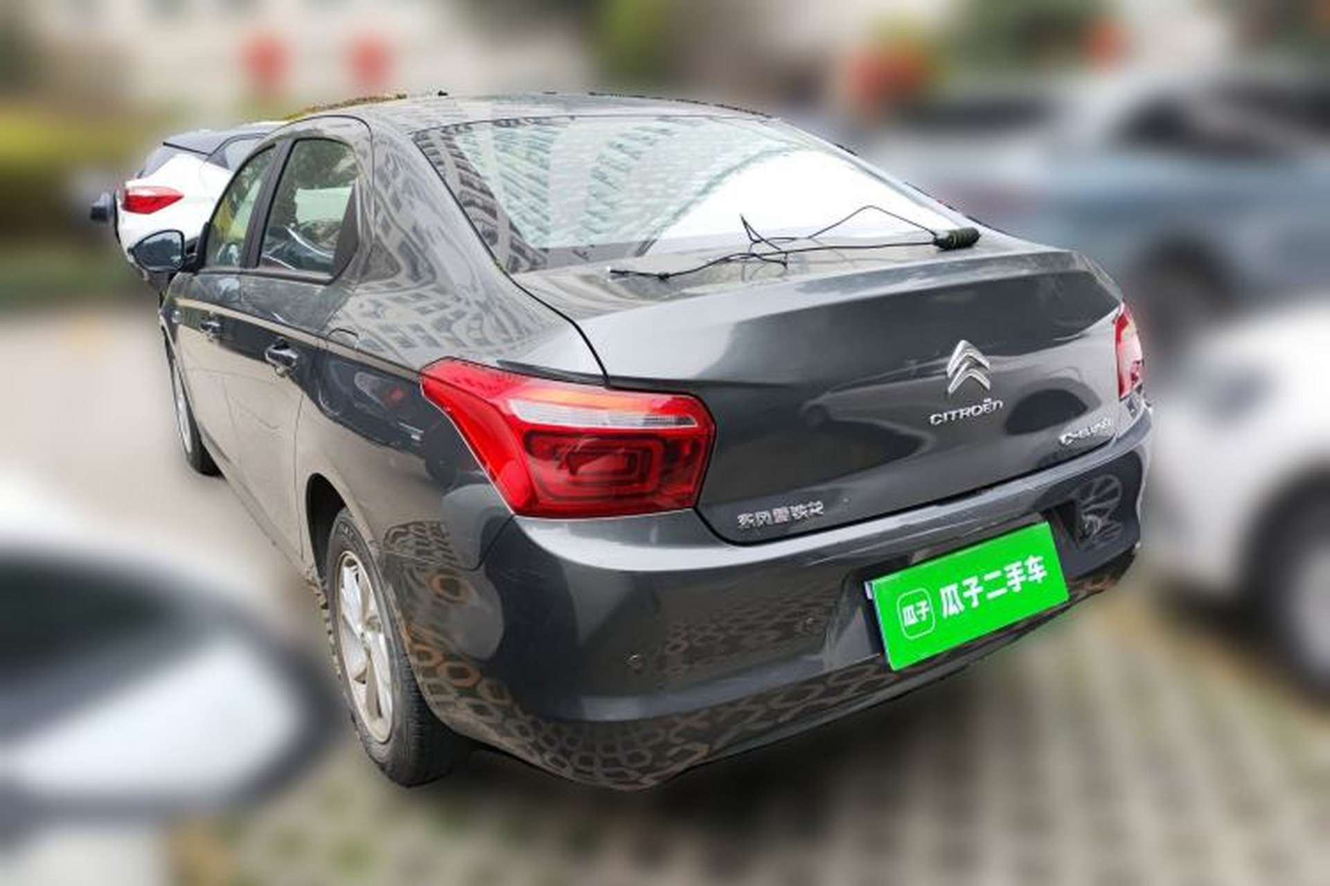 Used Citroen Elysee 2017 1.6L Manual Fashion Model Rear Left 45 Deg