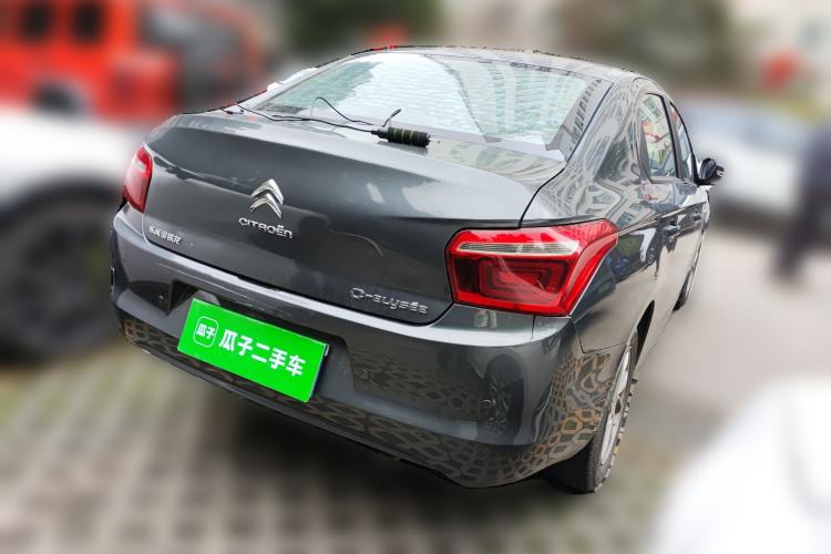 Used Citroen Elysee 2017 1.6L Manual Fashion Model Rear Right 45 Deg