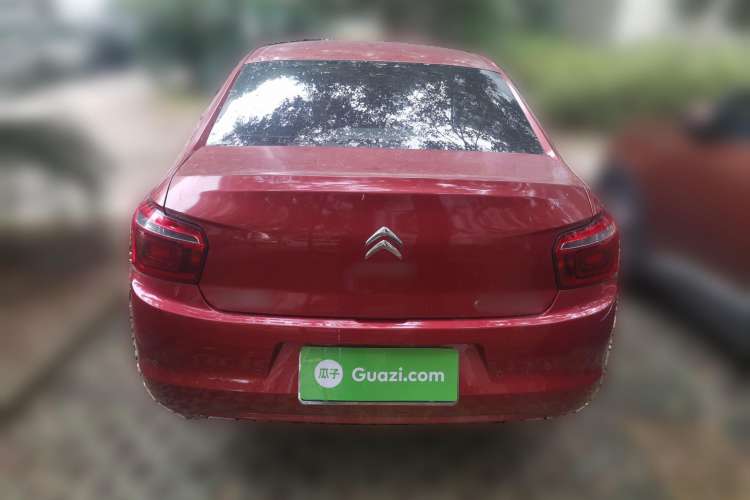 Used Citroen Elysee 2017 1.6L Manual Comfort Model Rear