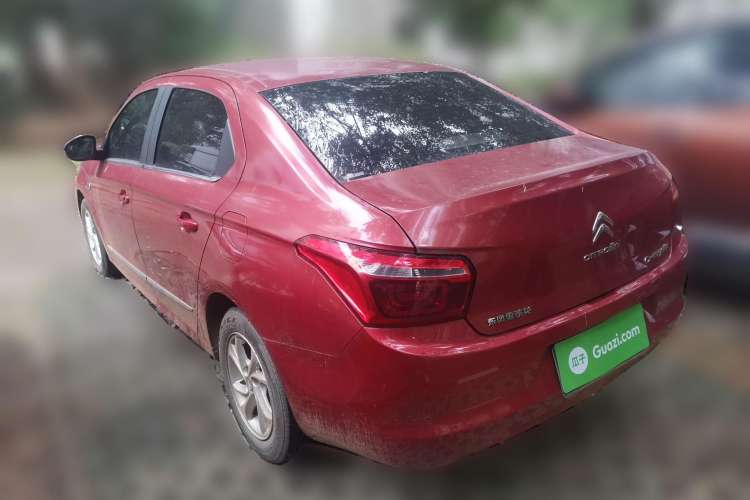 Used Citroen Elysee 2017 1.6L Manual Comfort Model Rear Left 45 Deg