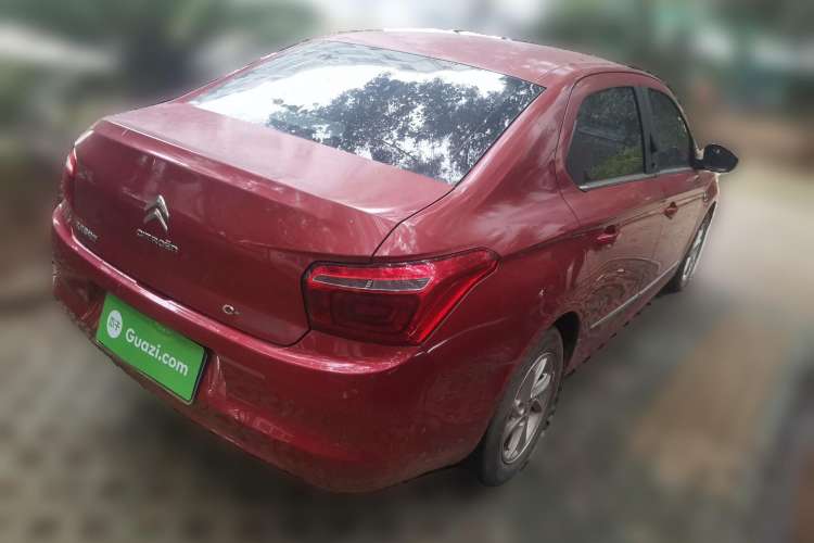 Used Citroen Elysee 2017 1.6L Manual Comfort Model Rear Right 45 Deg