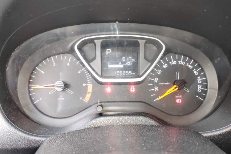 Used Citroen Elysee 2017 1.6L Automatic Comfort Model Instrument Cluster