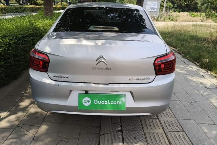 Used Citroen Elysee 2017 1.6L Manual Fashion Model Rear