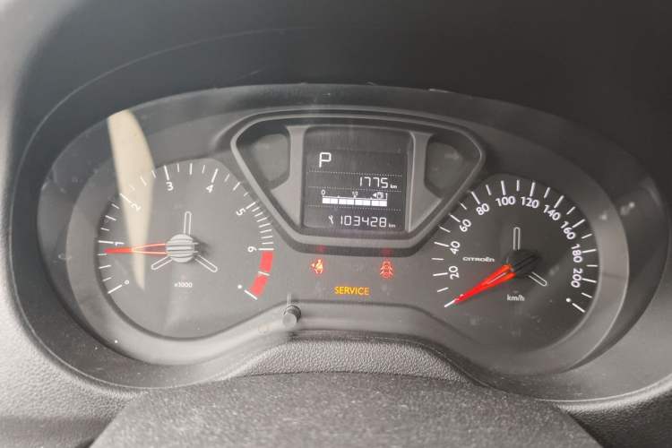 Used Citroen Elysee 2017 1.6L Automatic Fashion Model Instrument Cluster