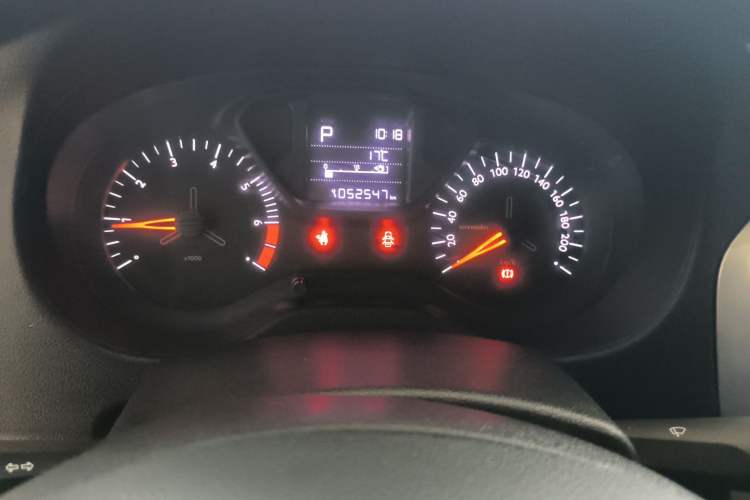 Used Citroen Elysee 2017 1.6L Automatic Fashion Model Instrument Cluster