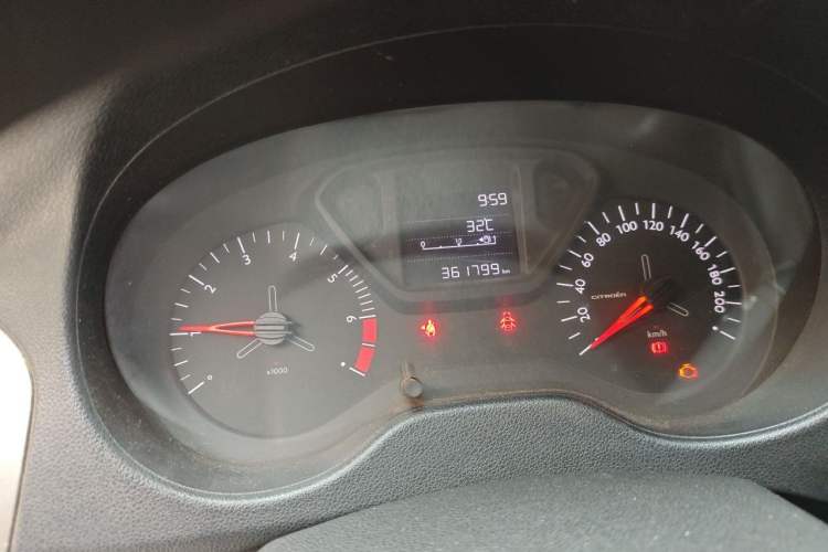 Used Citroen Elysee 2017 1.6L Manual Comfort Model Instrument Cluster