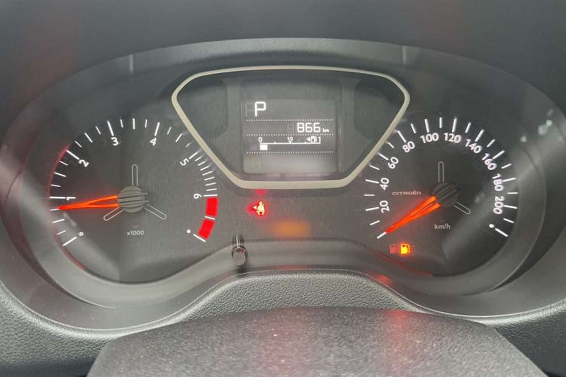 Used Citroen Elysee 2017 1.6L Automatic Comfort Model Instrument Cluster