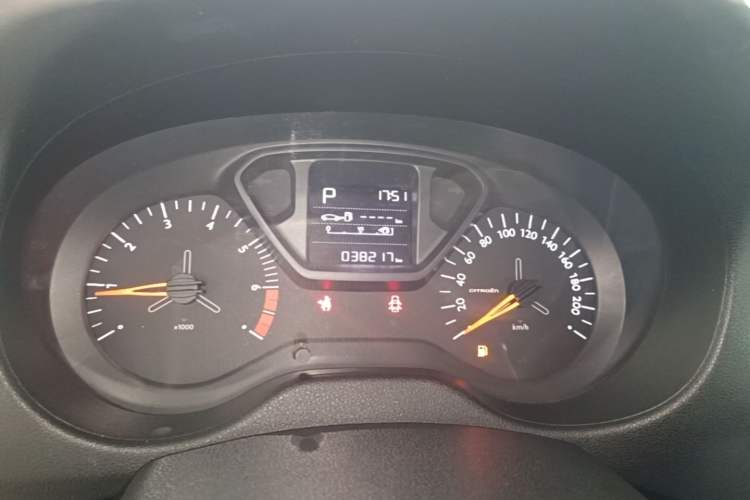 Used Citroen Elysee 2017 1.6L Automatic Fashion Model Instrument Cluster