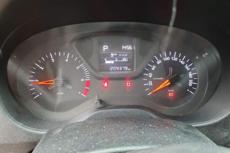 Used Citroen Elysee 2017 1.6L Automatic Fashion Model Instrument Cluster