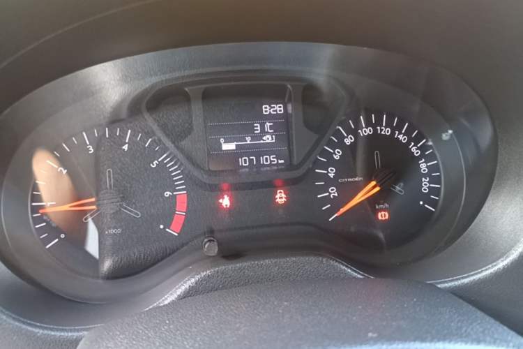 Used Citroen Elysee 2017 1.6L Manual Fashion Model Instrument Cluster