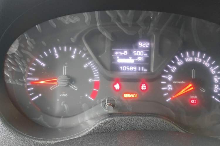 Used Citroen Elysee 2017 1.6L Manual Fashion Model Instrument Cluster