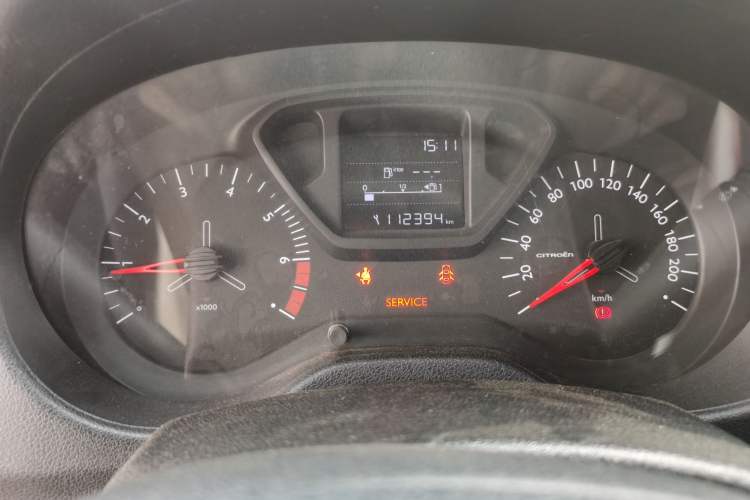 Used Citroen Elysee 2017 1.6L Manual Fashion Model Instrument Cluster
