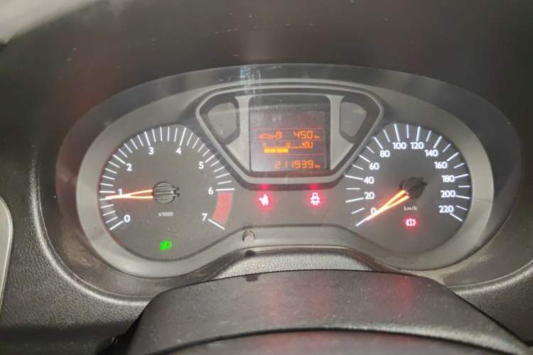 Used Citroen Elysee 2017 1.6L Manual Fashion Model Odometer Close Up