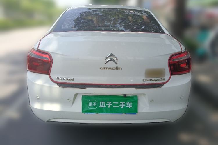 Used Citroen Elysee 2017 1.6L Manual Fashion Model Rear