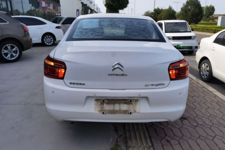 Used Citroen Elysee 2017 1.6L Manual Fashion Model Rear