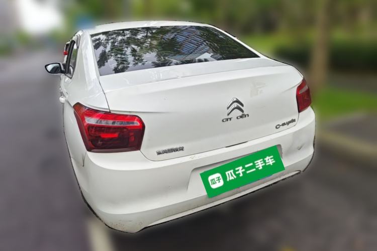 Used Citroen Elysee 2017 1.6L Manual Fashion Model Rear Left 45 Deg