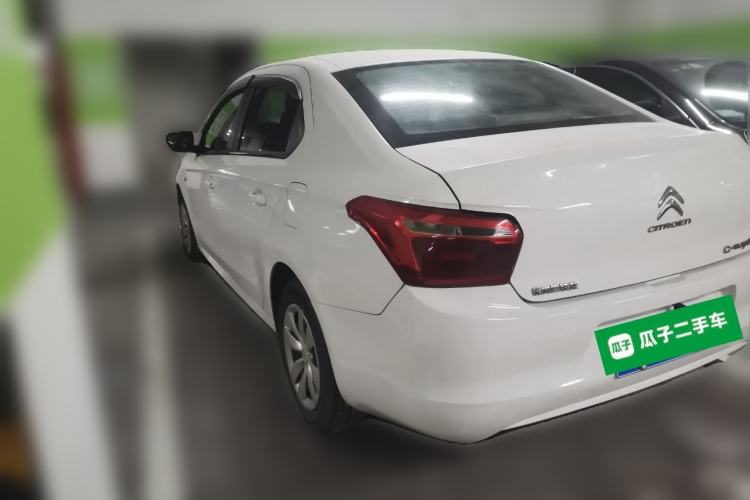 Used Citroen Elysee 2017 1.6L Manual Fashion Model Rear Left 45 Deg
