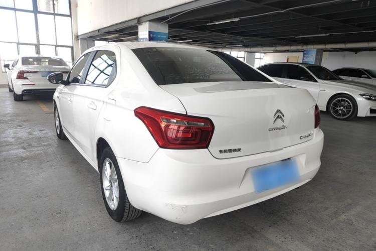 Used Citroen Elysee 2017 1.6L Automatic Fashion Model Rear Left 45 Deg