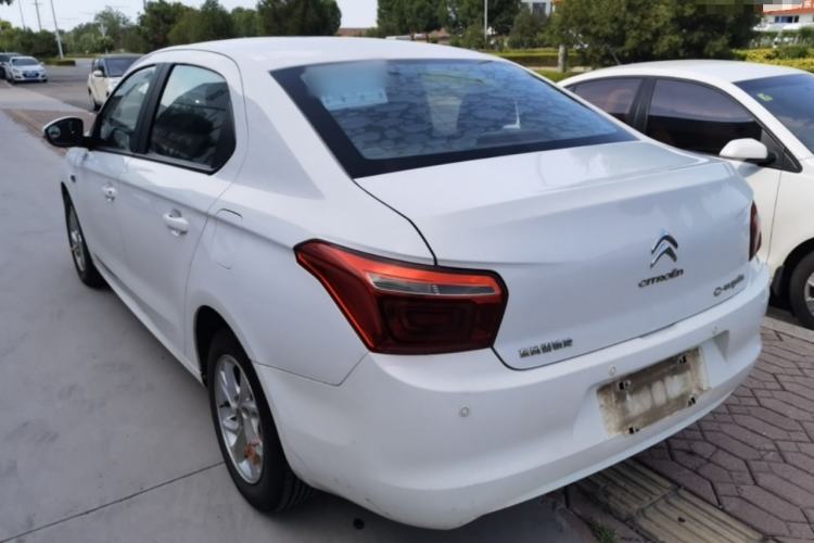 Used Citroen Elysee 2017 1.6L Manual Fashion Model Rear Left 45 Deg