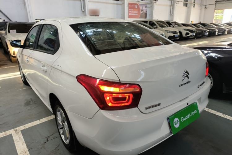 Used Citroen Elysee 2017 1.6L Manual Fashion Model Rear Left 45 Deg