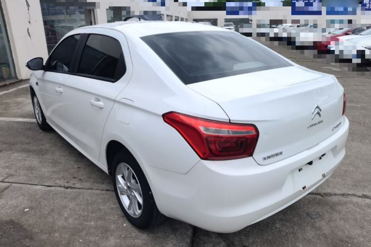 Used Citroen Elysee 2017 1.6L Manual Fashion Model Rear Left 45 Deg