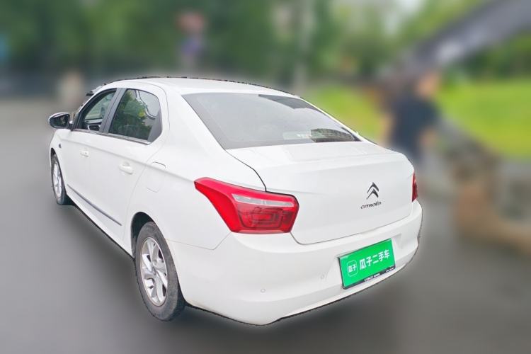 Used Citroen Elysee 2017 1.6L Manual Comfort Model Rear Left 45 Deg