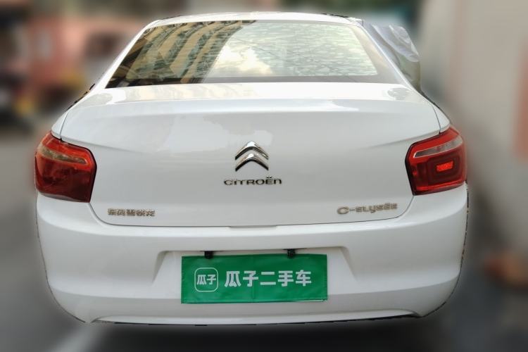 Used Citroen Elysee 2017 1.6L Manual Fashion Model Rear