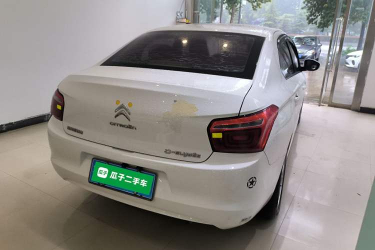 Used Citroen Elysee 2017 1.6L Automatic Fashion Model Rear Right 45 Deg