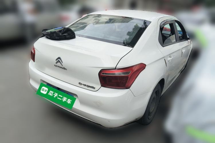 Used Citroen Elysee 2017 1.6L Manual Comfort Model Rear Right 45 Deg