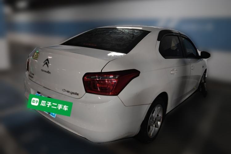 Used Citroen Elysee 2017 1.6L Automatic Fashion Model Rear Right 45 Deg
