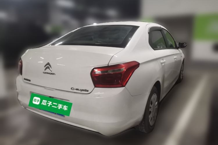 Used Citroen Elysee 2017 1.6L Manual Fashion Model Rear Right 45 Deg