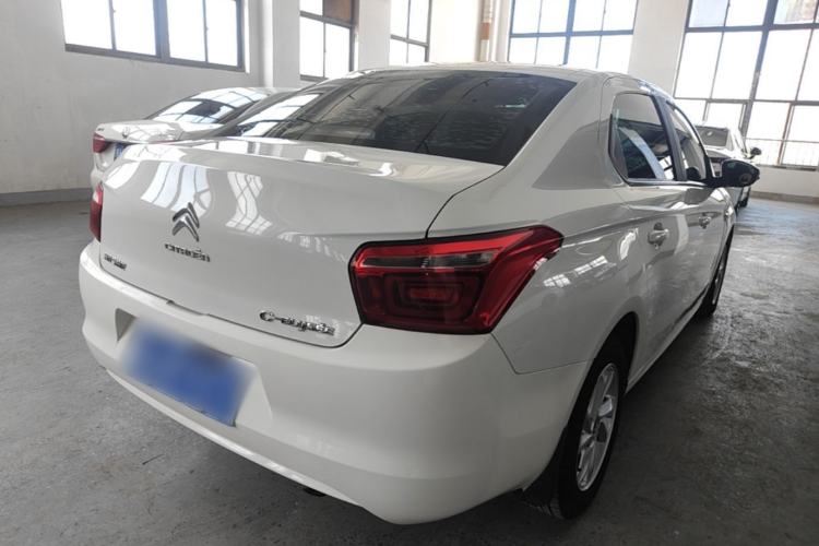 Used Citroen Elysee 2017 1.6L Automatic Fashion Model Rear Right 45 Deg