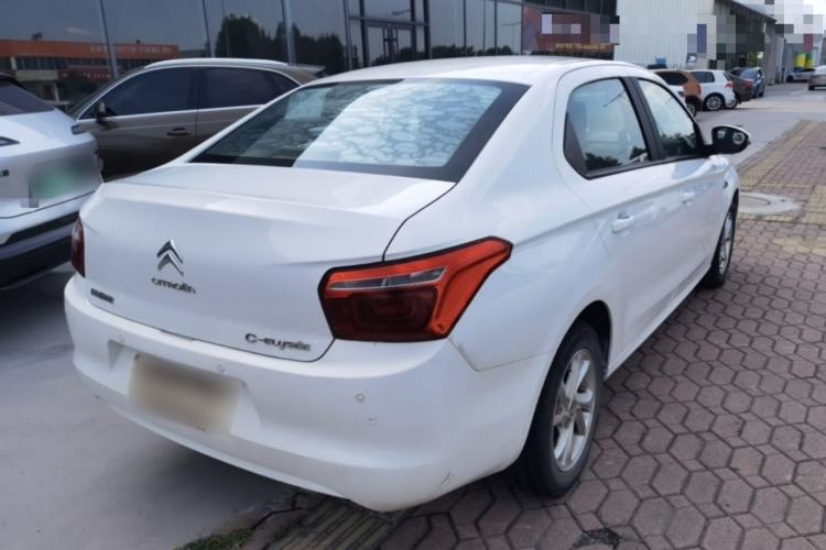 Used Citroen Elysee 2017 1.6L Manual Fashion Model Rear Right 45 Deg