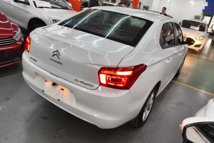 Used Citroen Elysee 2017 1.6L Manual Fashion Model Rear Right 45 Deg