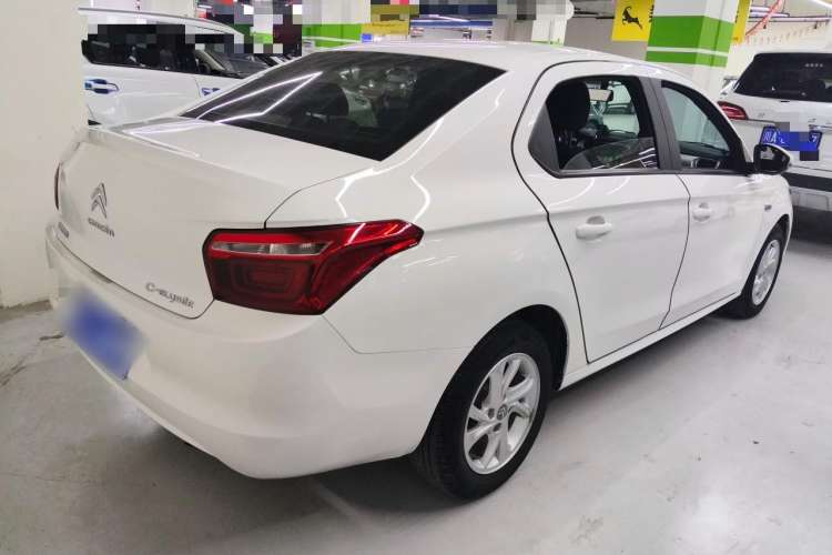 Used Citroen Elysee 2017 1.6L Manual Fashion Model Rear Right 45 Deg
