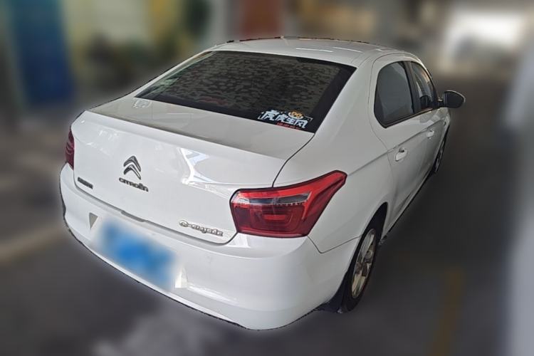 Used Citroen Elysee 2017 1.6L Automatic Fashion Model Rear Right 45 Deg