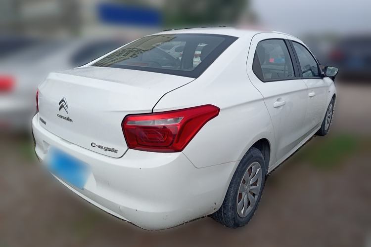 Used Citroen Elysee 2017 1.6L Automatic Fashion Model Rear Right 45 Deg
