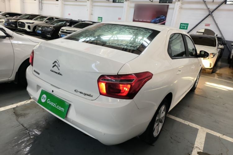 Used Citroen Elysee 2017 1.6L Manual Fashion Model Rear Right 45 Deg