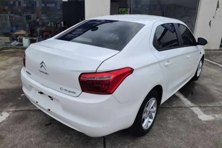 Used Citroen Elysee 2017 1.6L Manual Fashion Model Rear Right 45 Deg