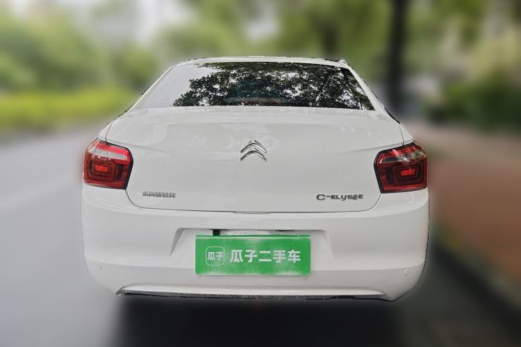 Used Citroen Elysee 2017 1.6L Manual Fashion Model Rear