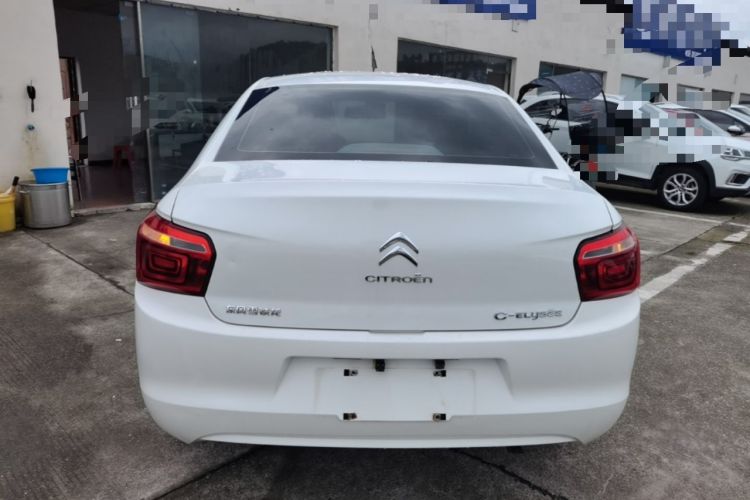 Used Citroen Elysee 2017 1.6L Manual Fashion Model Rear