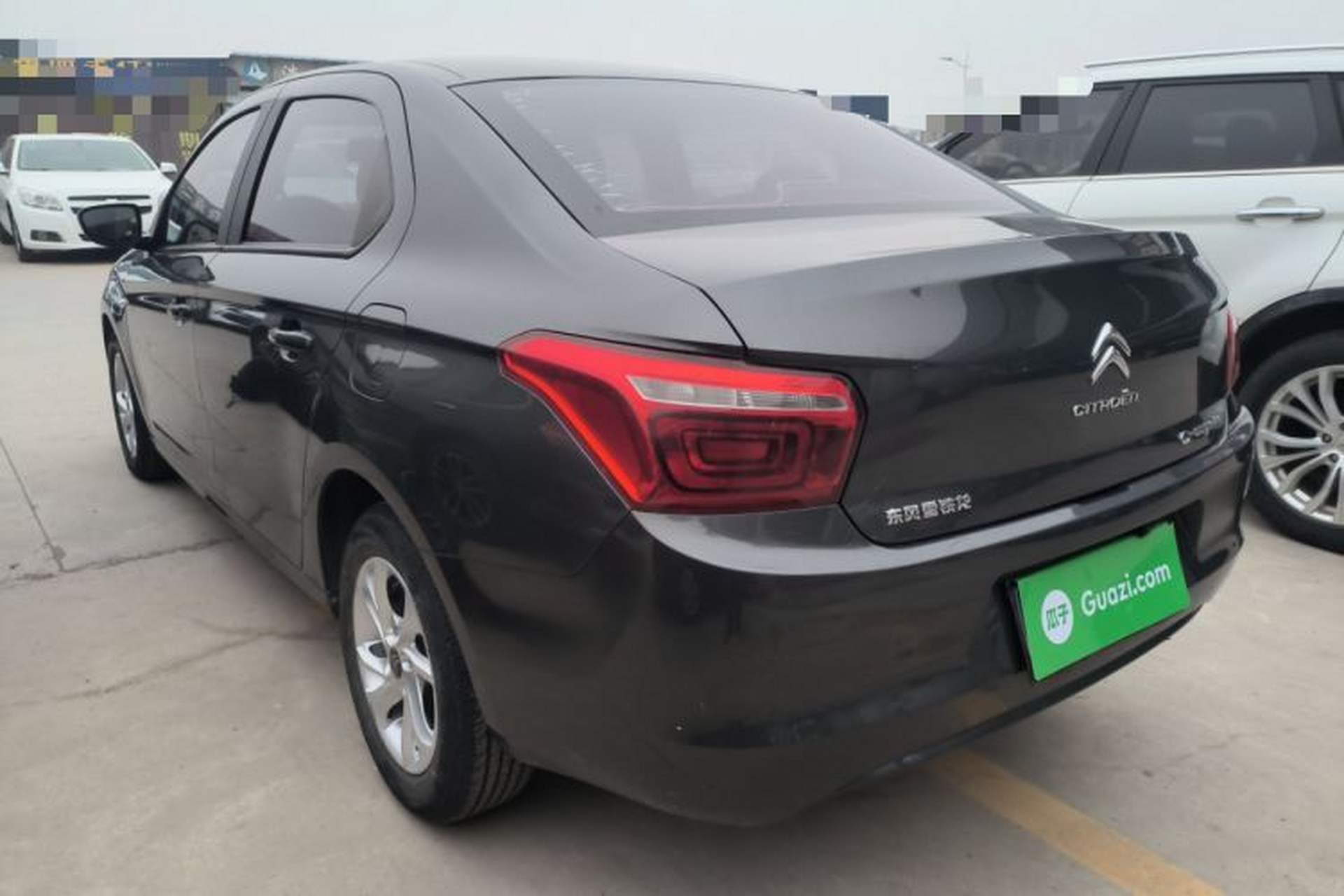Used Citroen Elysee 2018 1.6L Manual Fashion Edition Rear Left 45 Deg