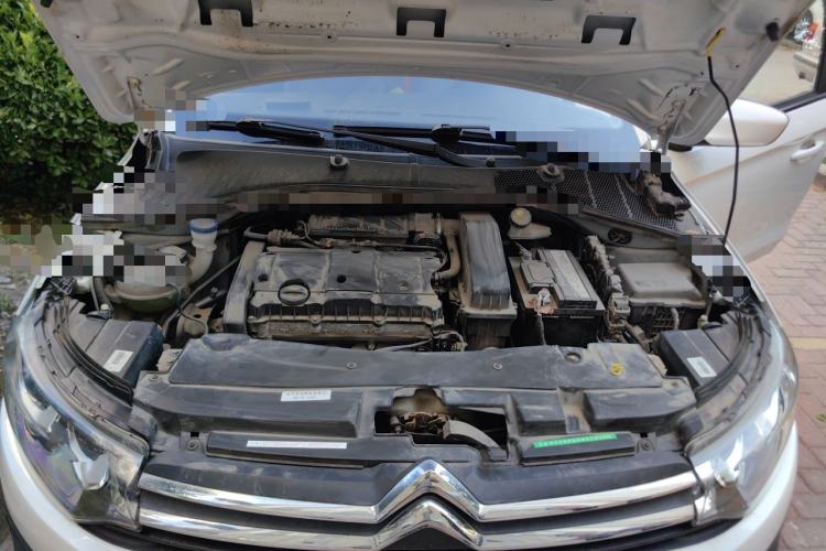 Used Citroen Elysee 2018 Revised Version 1.6L Manual Fashion Edition Engine Bay