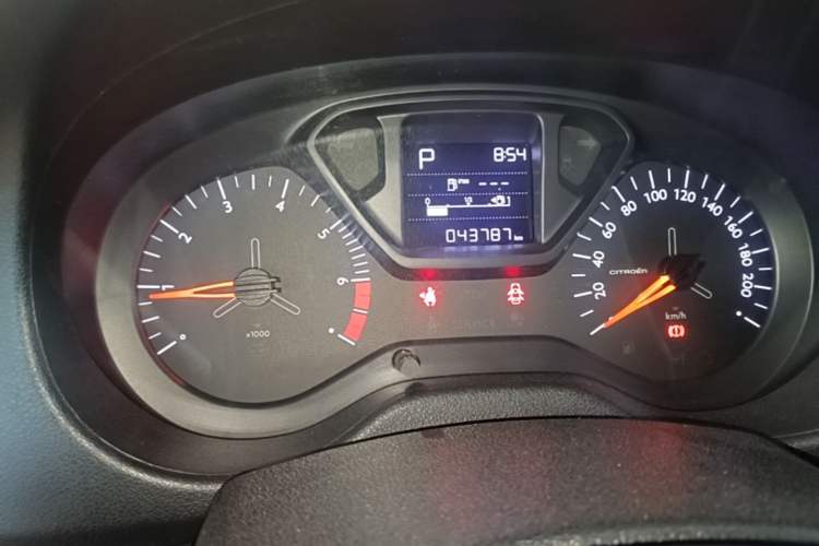 Used Citroen Elysee 2018 1.6L Automatic Fashion Model Instrument Cluster