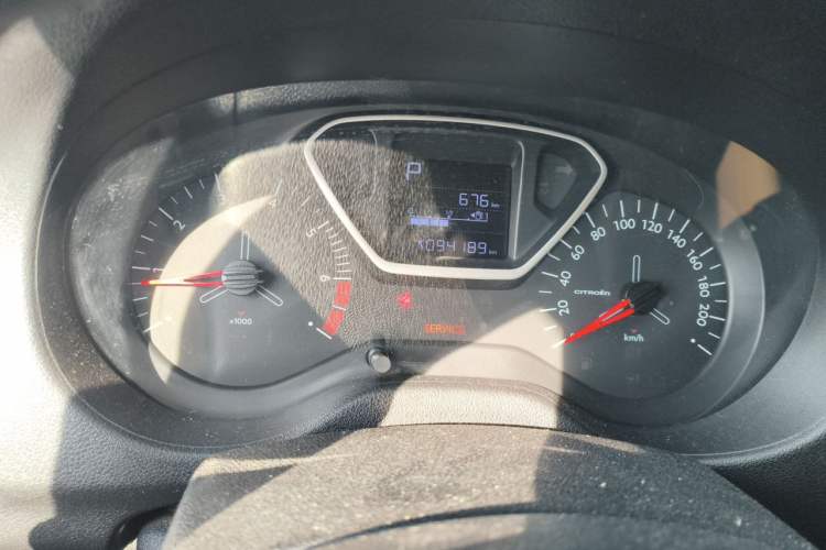 Used Citroen Elysee 2018 1.6L Automatic Comfort Model Instrument Cluster