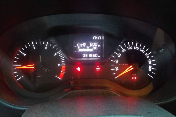 Used Citroen Elysee 2018 1.6L Manual Fashion Edition Instrument Cluster