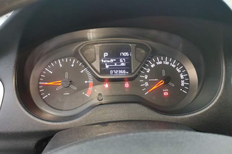 Used Citroen Elysee 2018 Revised Version 1.6L Automatic Fashion Edition Instrument Cluster