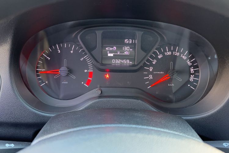 Used Citroen Elysee 2018 1.6L Manual Fashion Edition Odometer Close Up