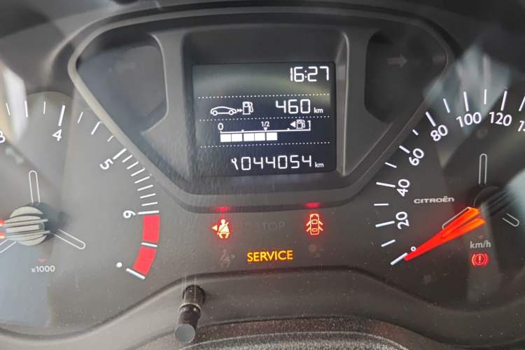 Used Citroen Elysee 2018 1.6L Manual Fashion Edition Odometer Close Up